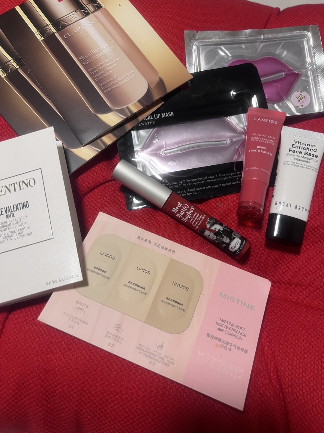 Makeup Bundle: Clarins,valentino, Laneige Bobbi Brown & More! - photo 4