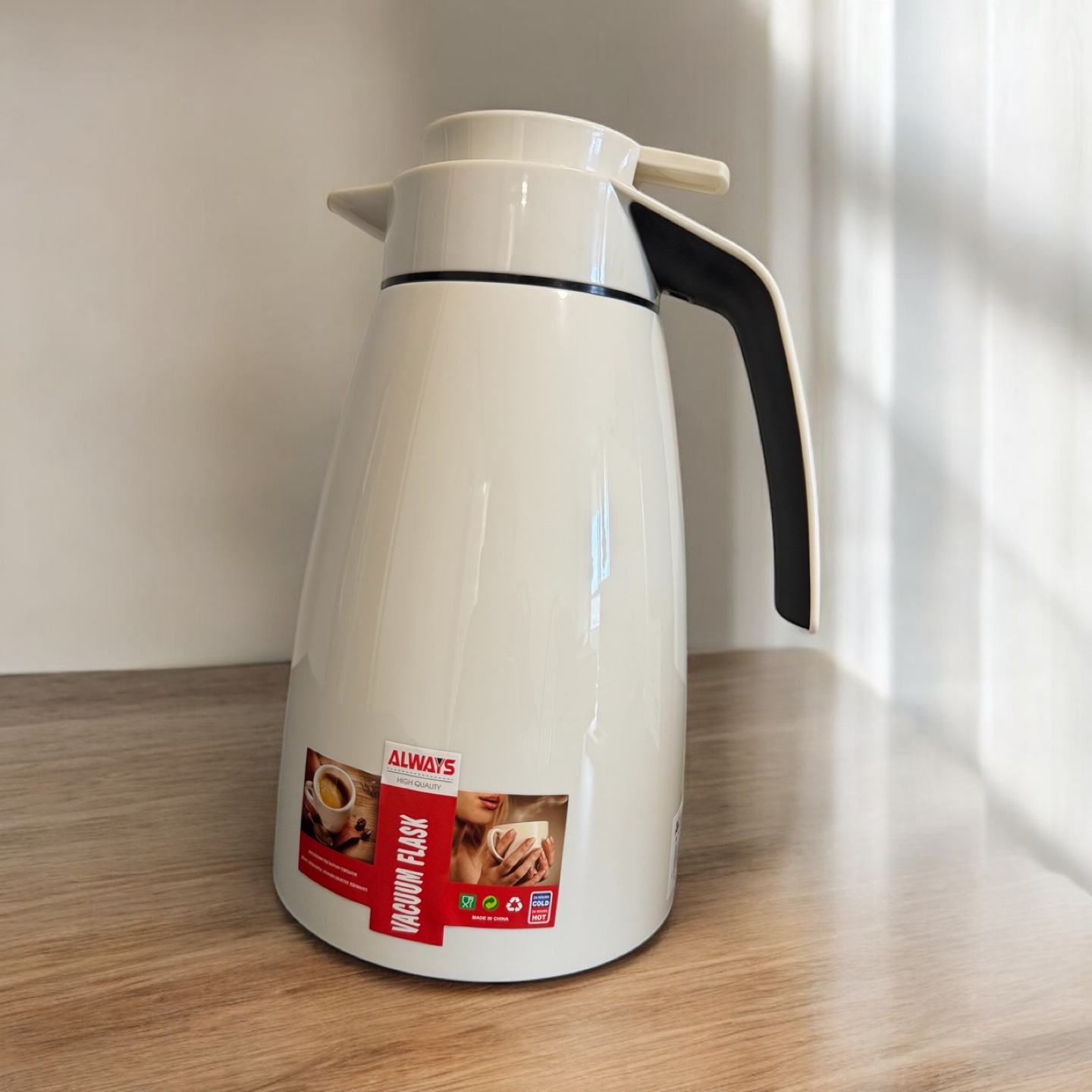 Always Vacuum Flask - 1.2L Beige - photo 2
