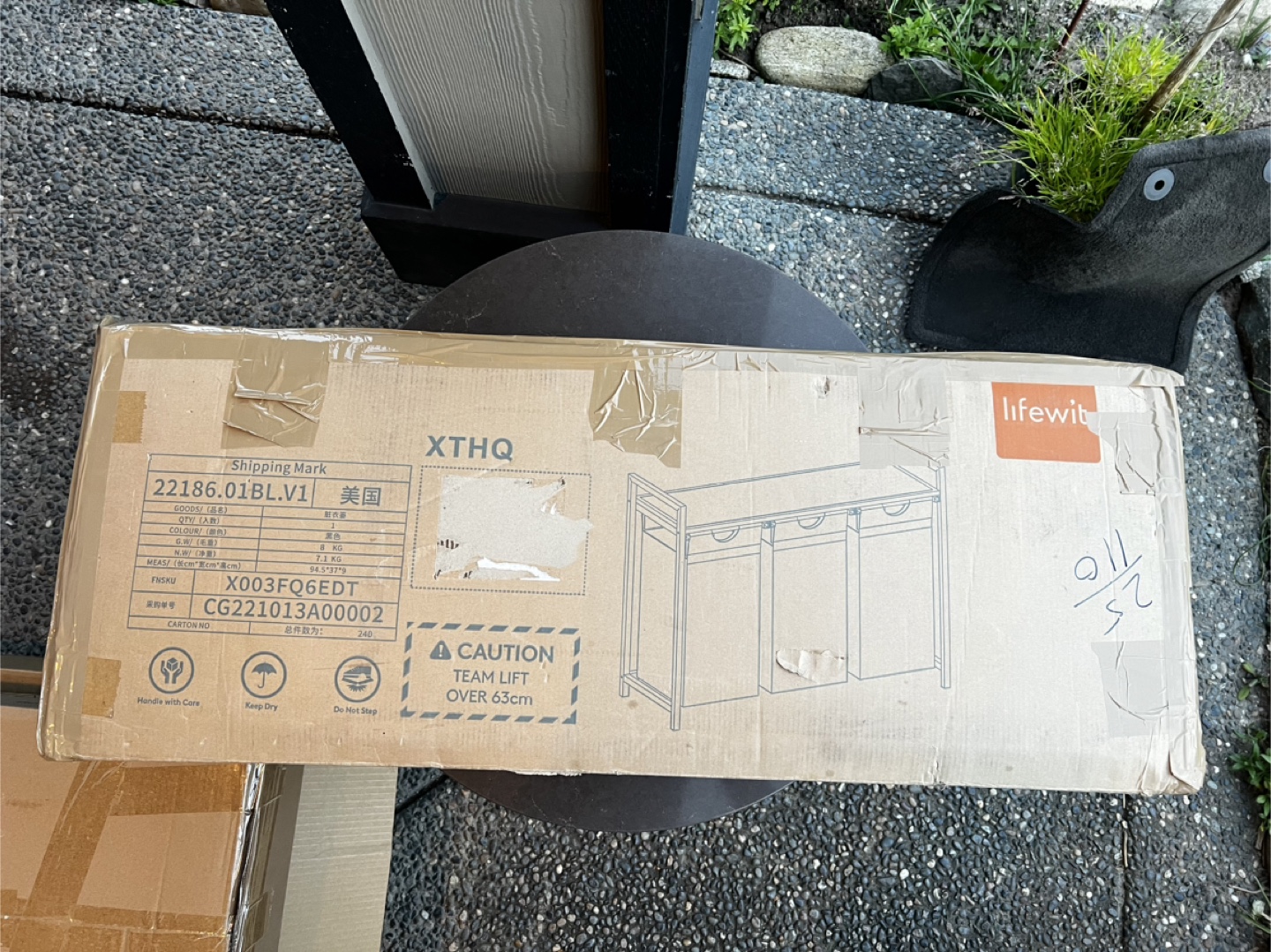 Laundry Hamper 3 Section (Brand New) - photo 2