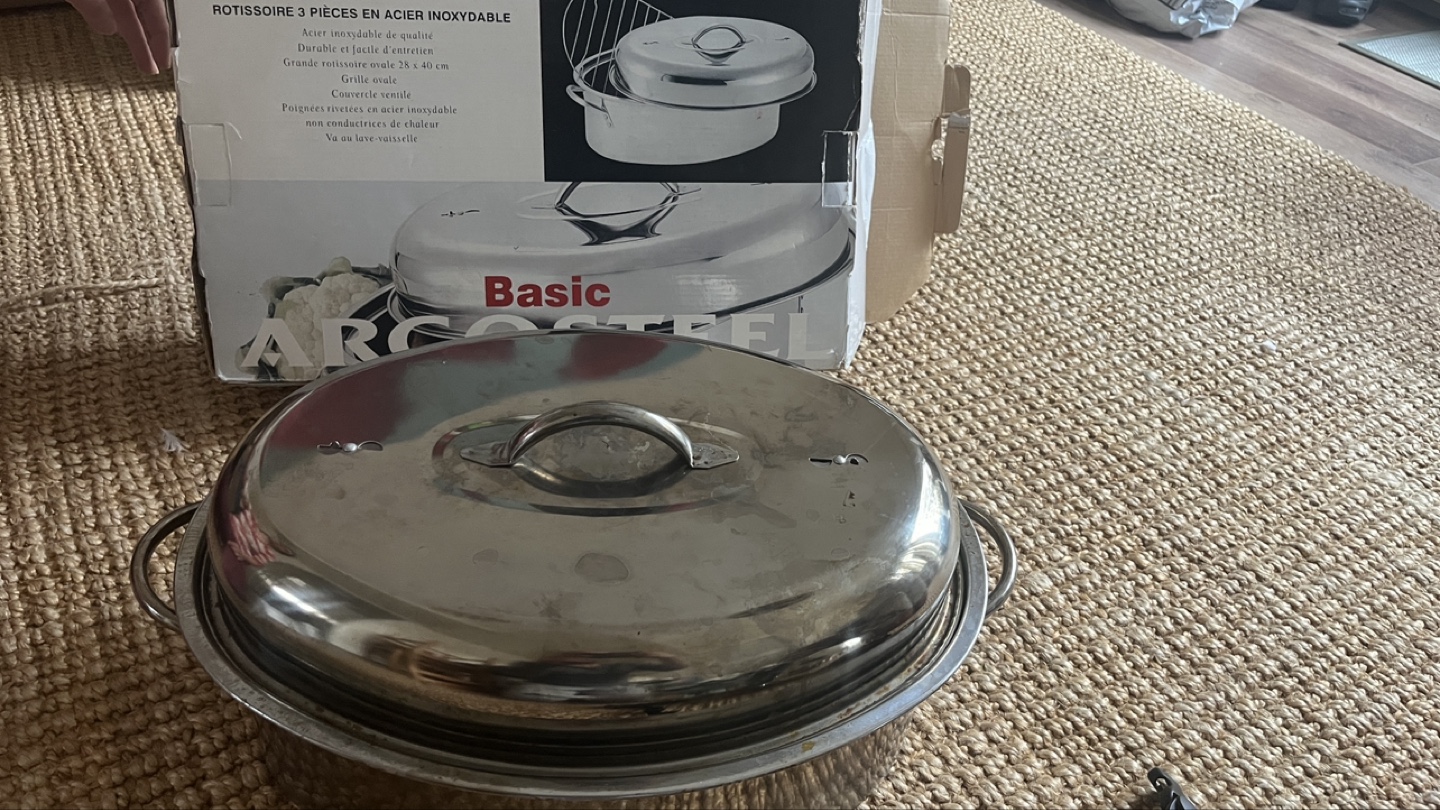 Basic Arcosteel 18/10 Stainless Steel Multi-Roaster