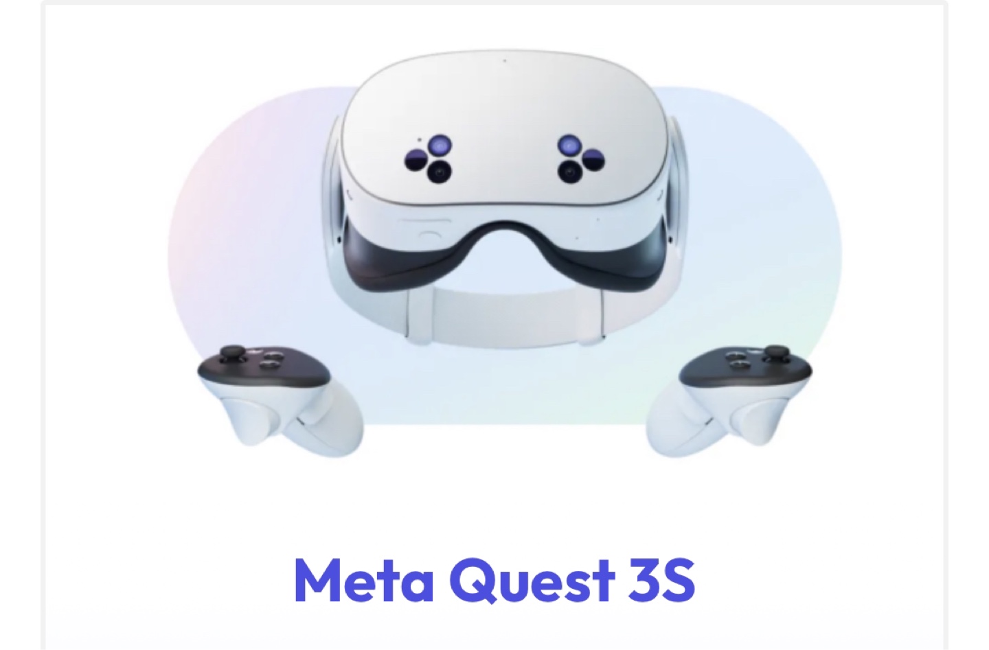 New Meta Quest 3S Virtual Reality VR Headset with Controllers