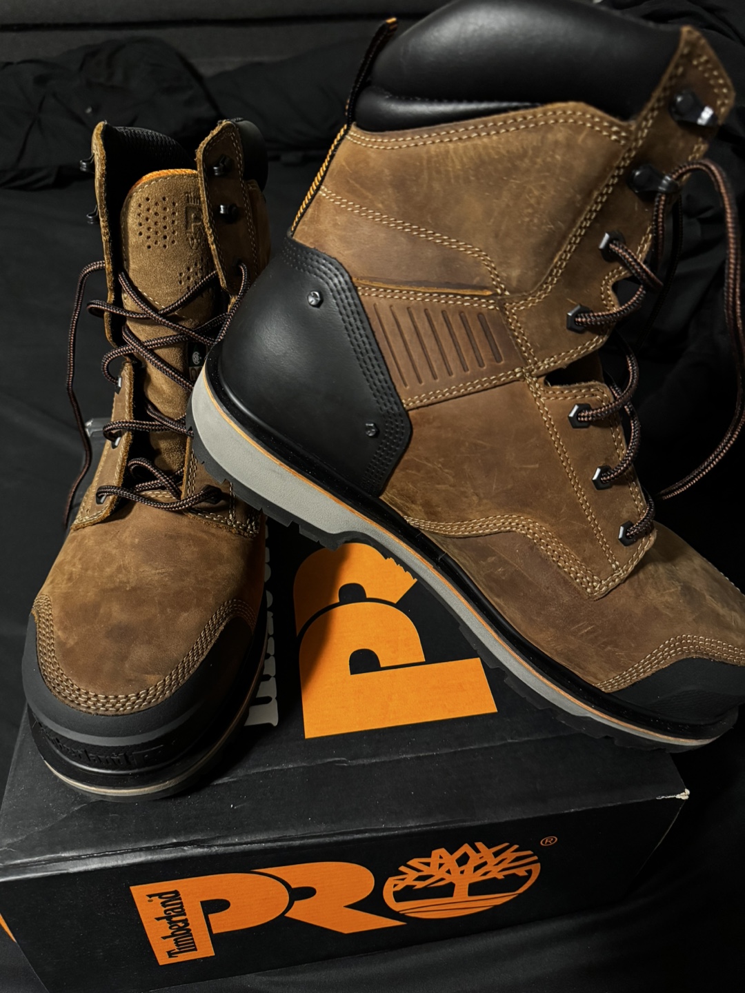 Timberland PRO Men's Brown Leather Boots