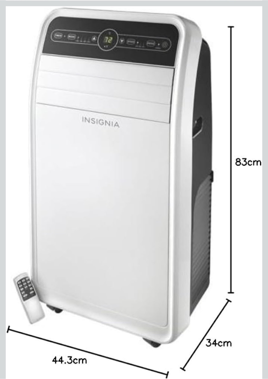 Insignia 10000 BTU Portable Air Conditioner - photo 3