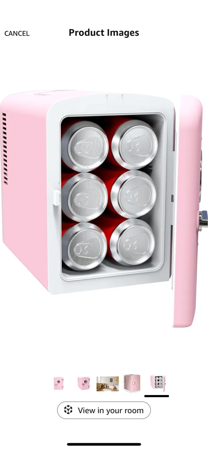 Frigidaire Retro Mini Fridge - Pink image indicator(2)