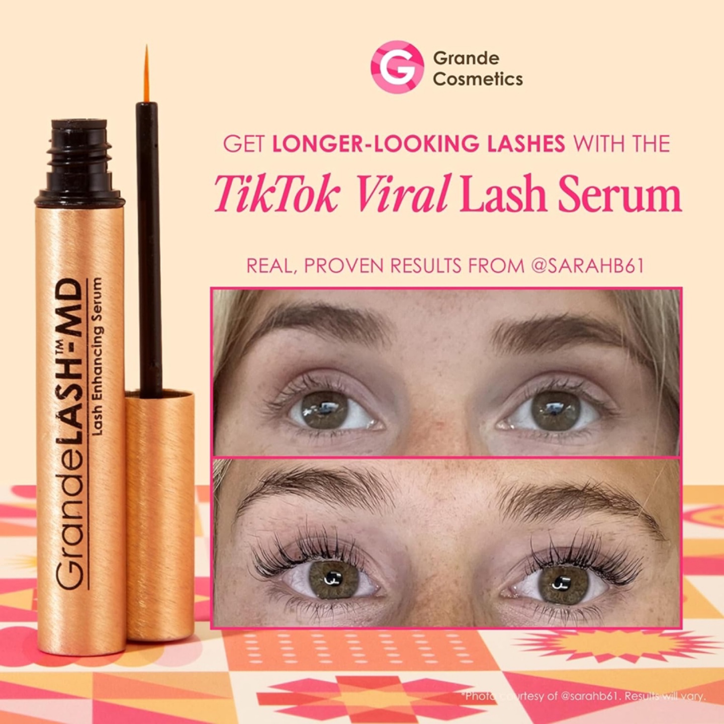 GrandeLASH-MD Peptide Lash Enhancing Serum - photo 3