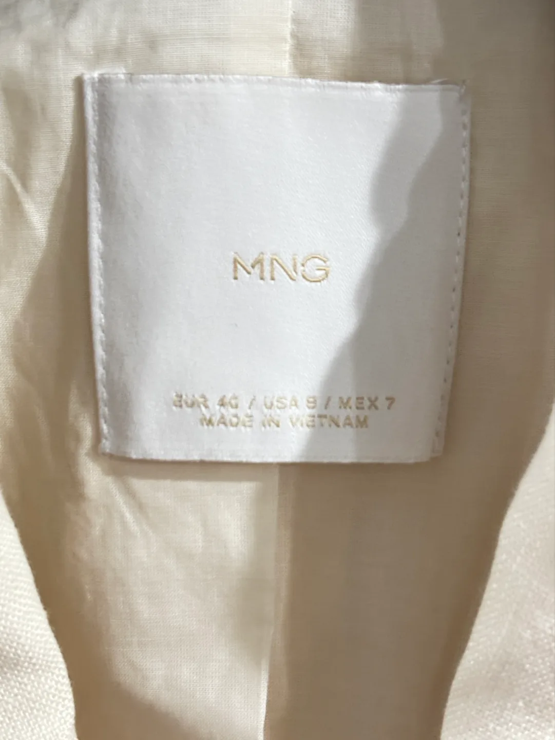 Mango Women’s  Linen Blazer image indicator(4)