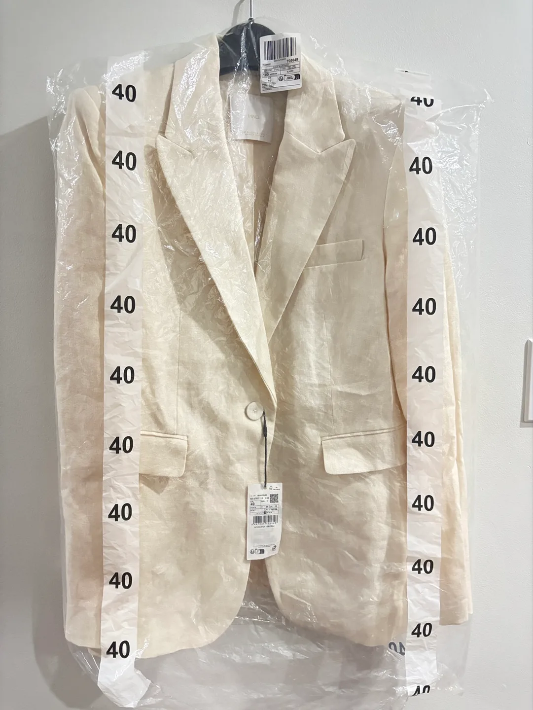 Mango Women’s  Linen Blazer image indicator(2)