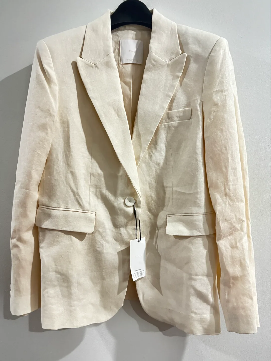 Mango Women’s  Linen Blazer image indicator(6)