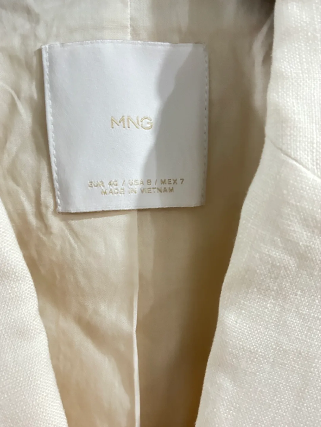 Mango Women’s  Linen Blazer image indicator(5)