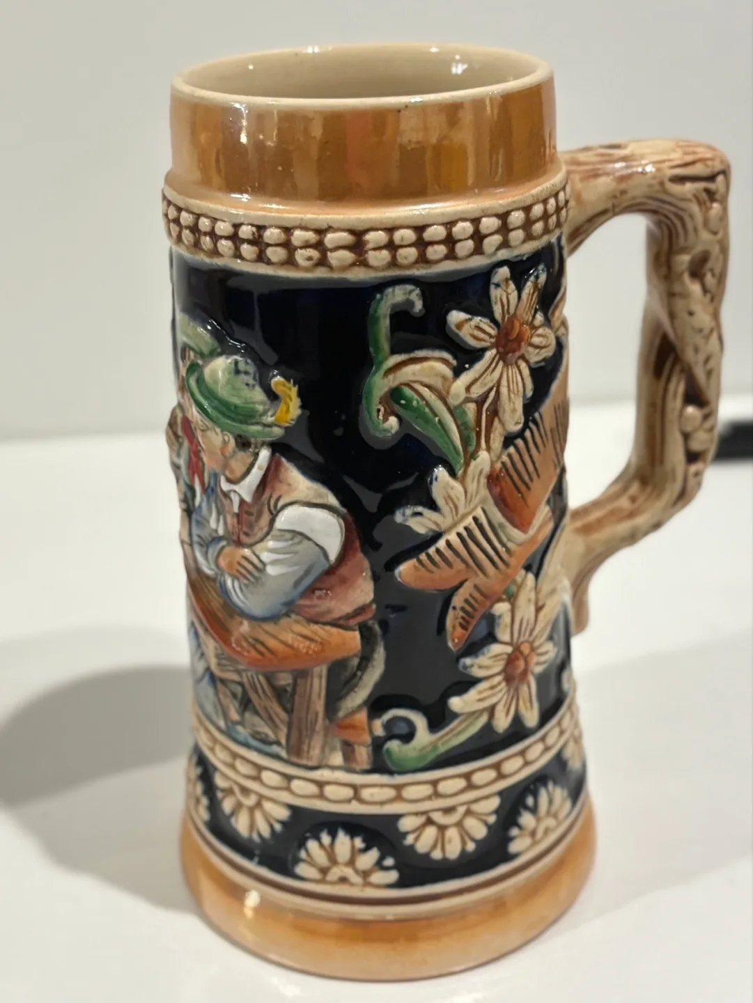 Vintage Pair of German Beer Stein thumbnail