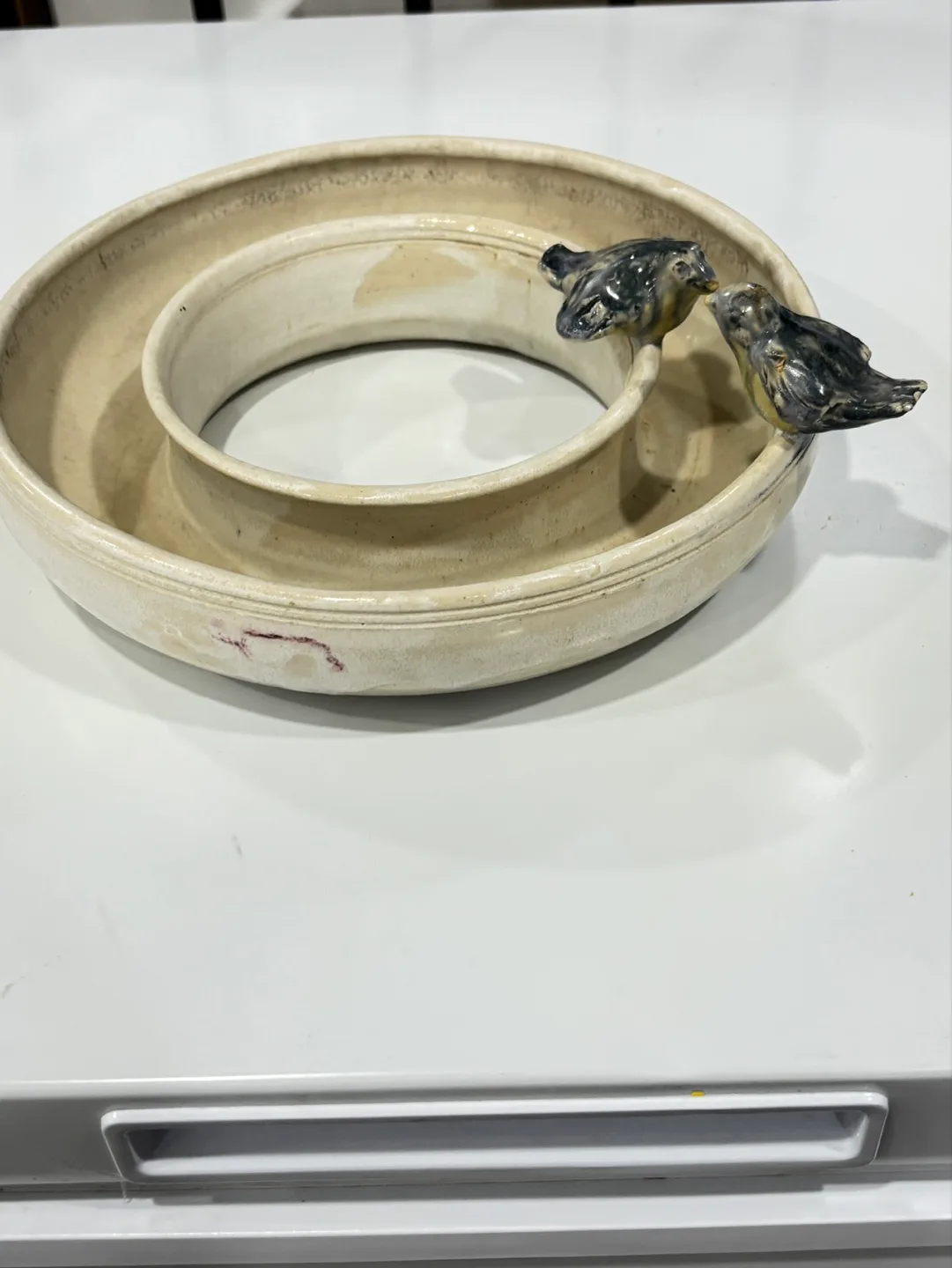 Vintage Posy Ring / Round Vase / floral ring image indicator(4)