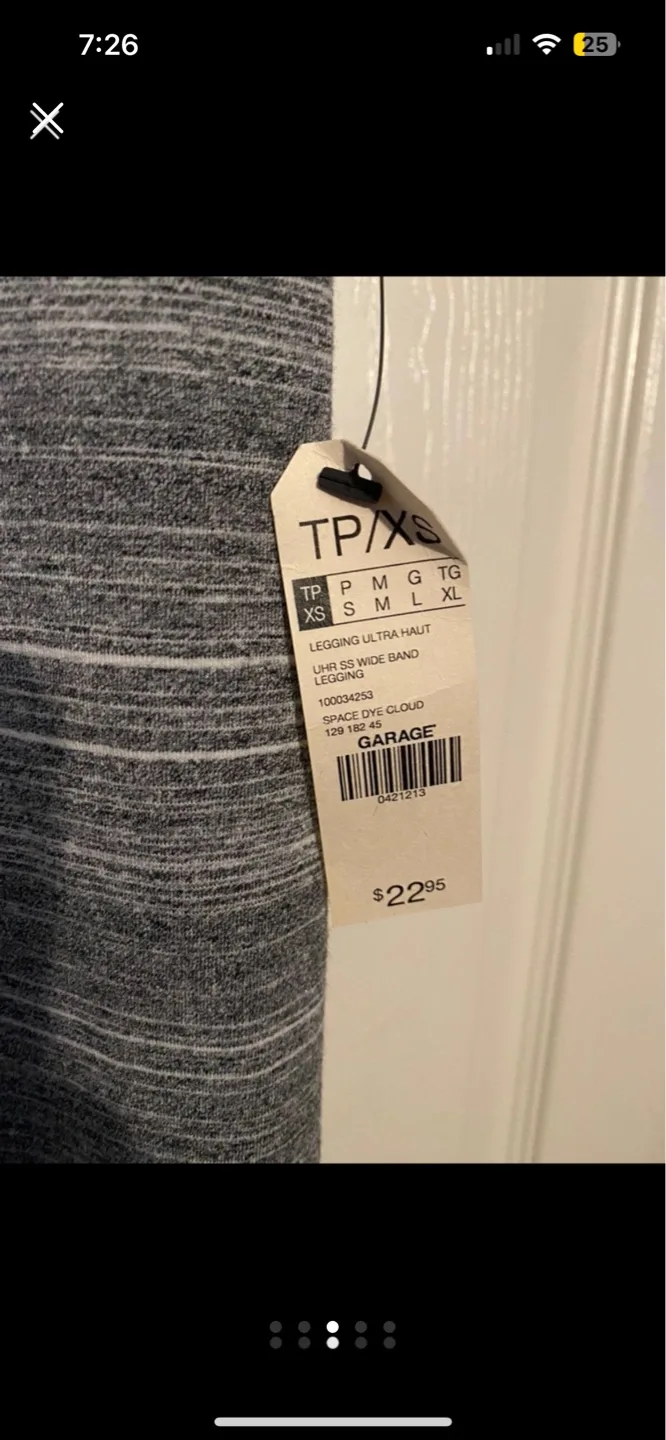 Garage Ultra High Waisted Leggings - Size XS image indicator(2)