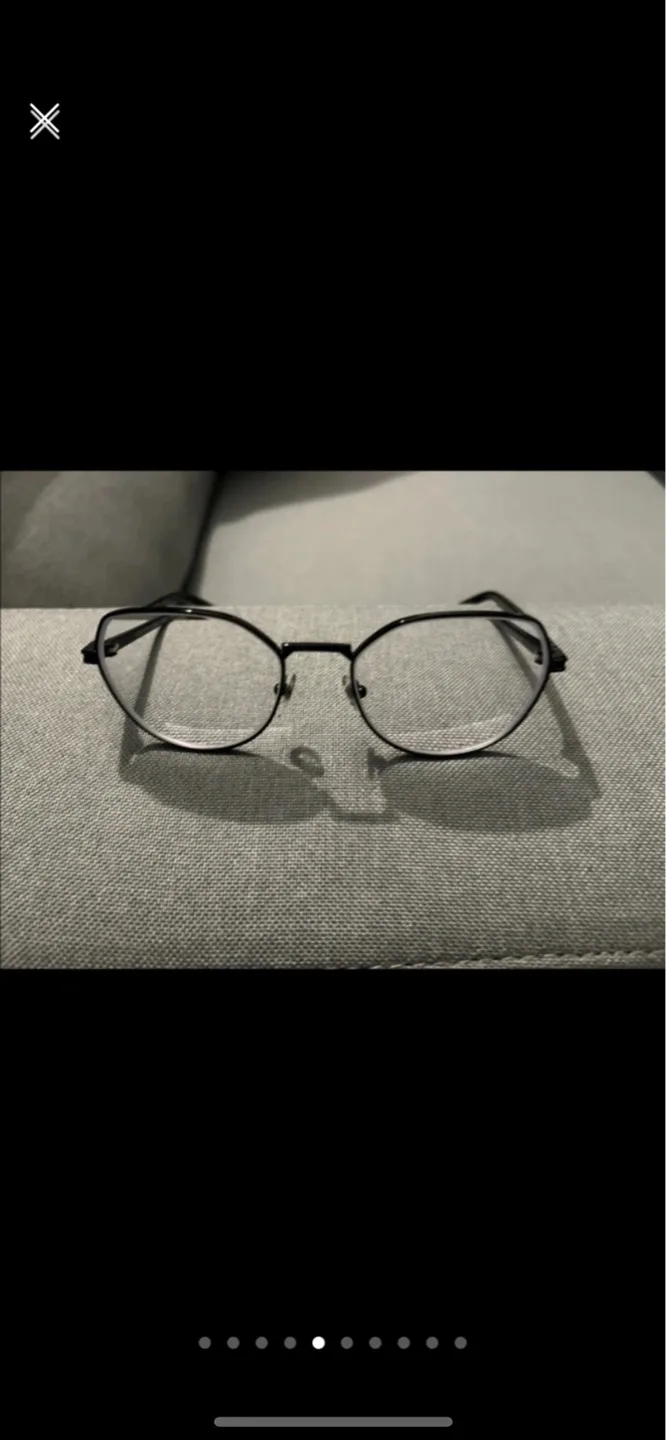 Prescription Black Cat Eye Glasses image indicator(5)