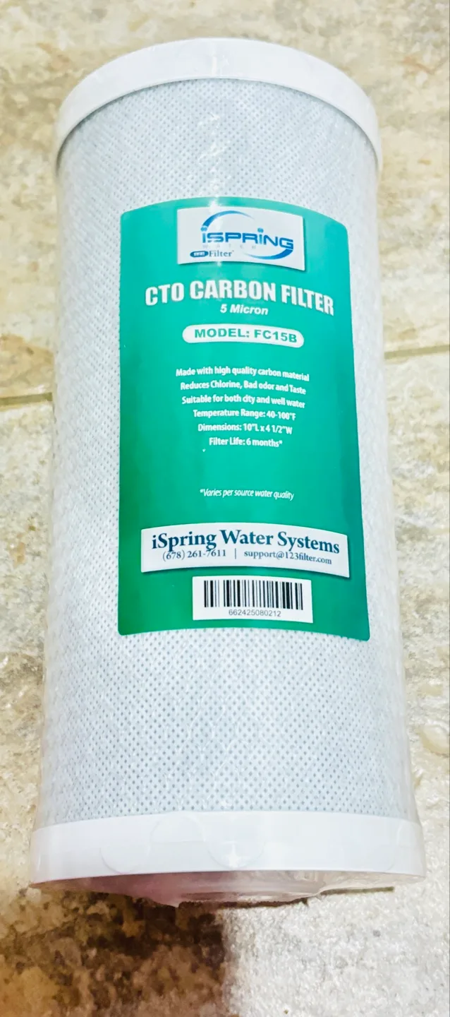 iSpring FC15B 5 Micron CTO Carbon Filter thumbnail