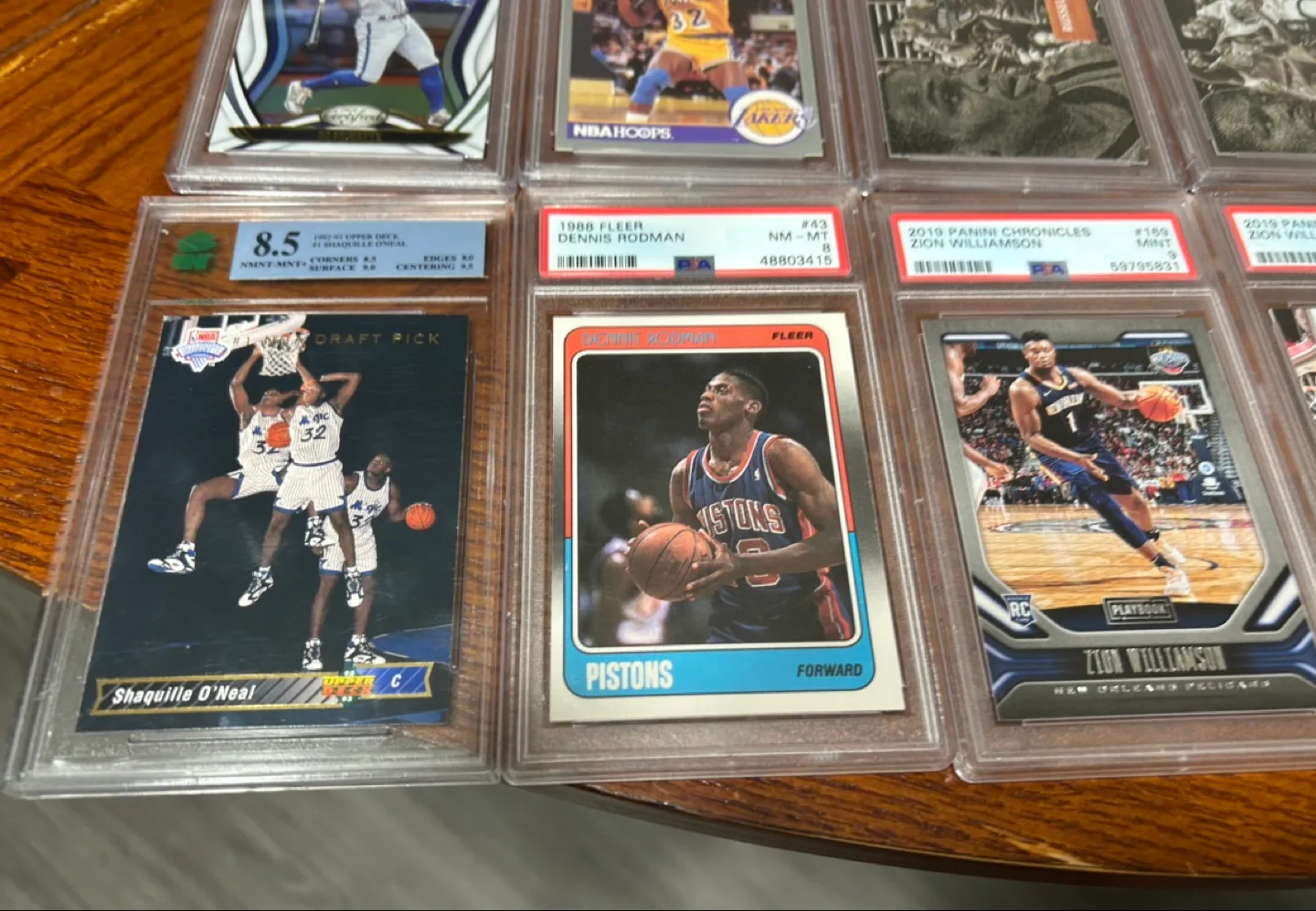Collection of Graded NBA Trading Cards image indicator(5)