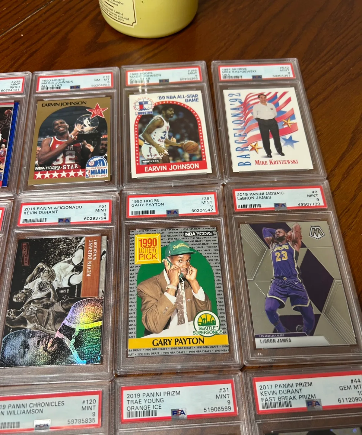Collection of Graded NBA Trading Cards image indicator(3)