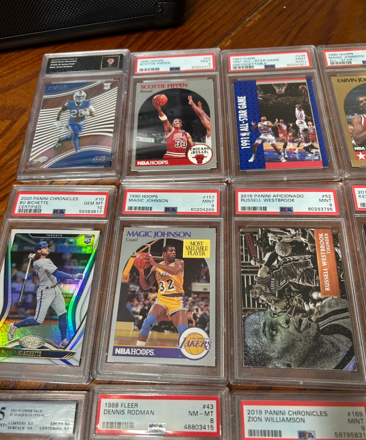 Collection of Graded NBA Trading Cards image indicator(2)