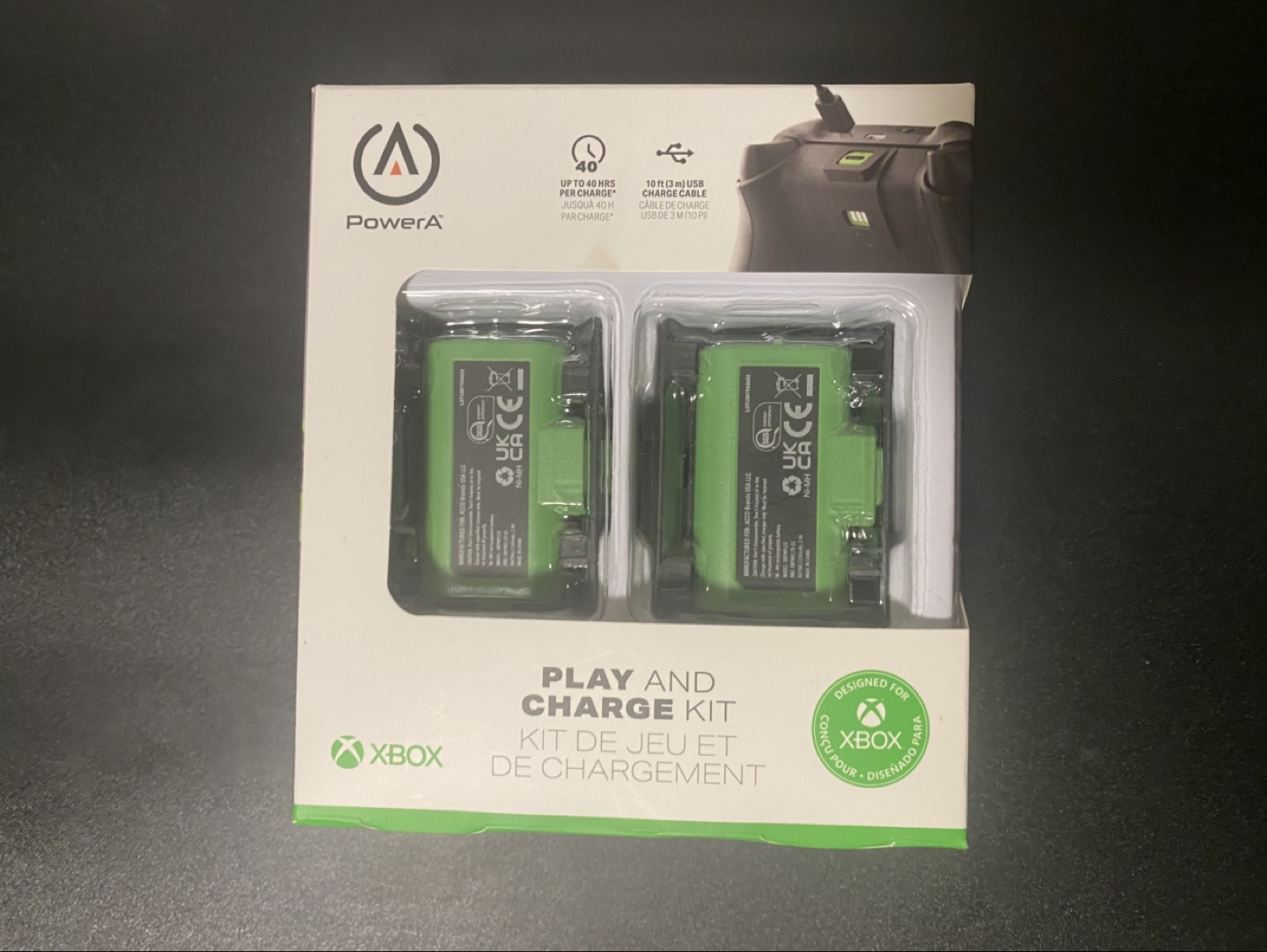 PowerA Xbox Play and Charge Kit