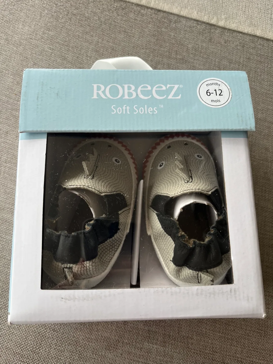 Robeez Soft Soles Shark Baby Shoes image indicator(2)