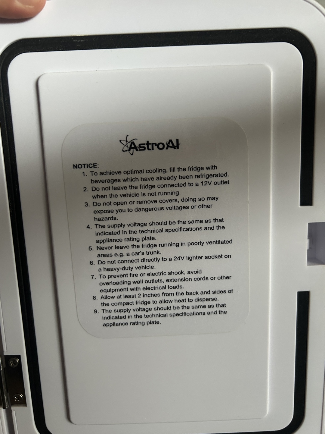 AstroAI Mini Fridge - photo 4
