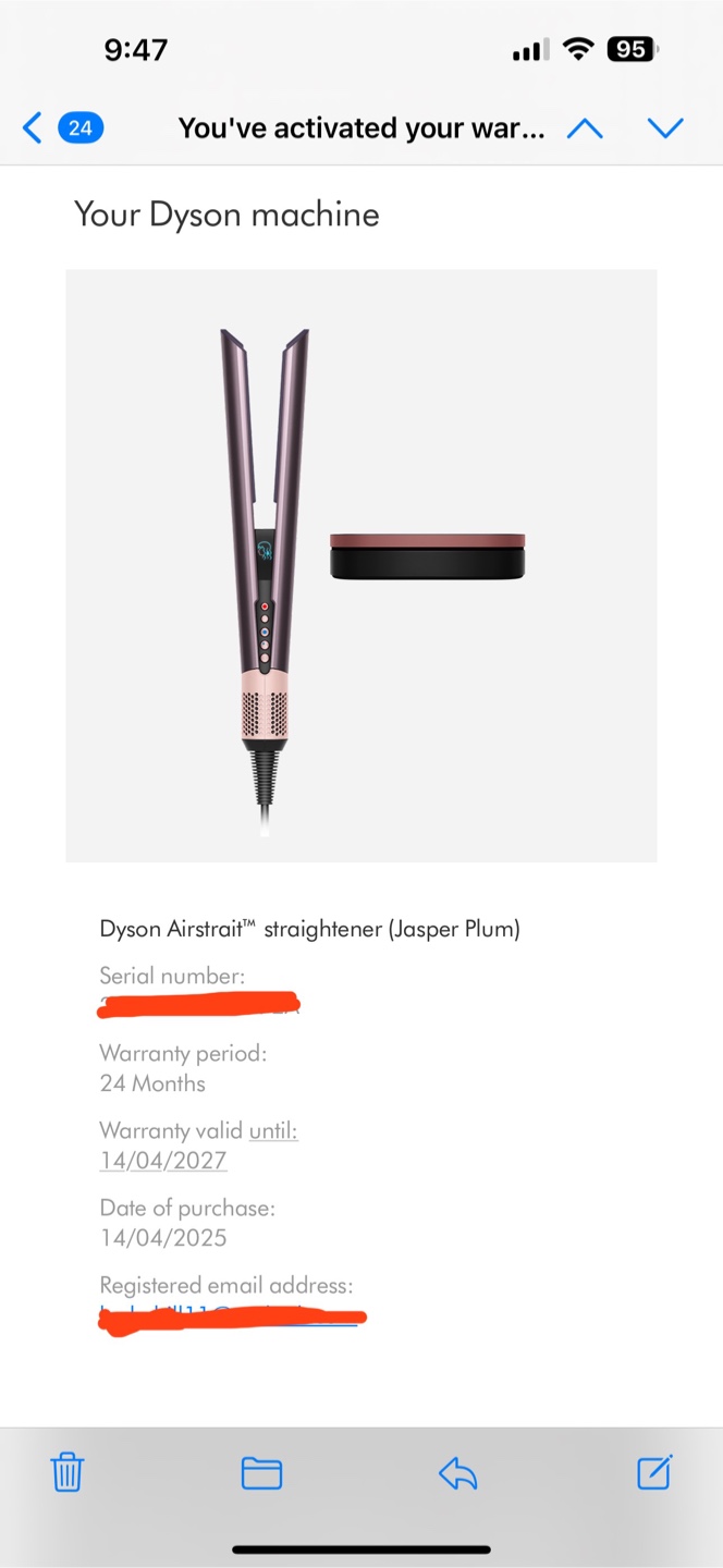 Dyson Airstrait™ Limited Edition - Jasper Plum - photo 3