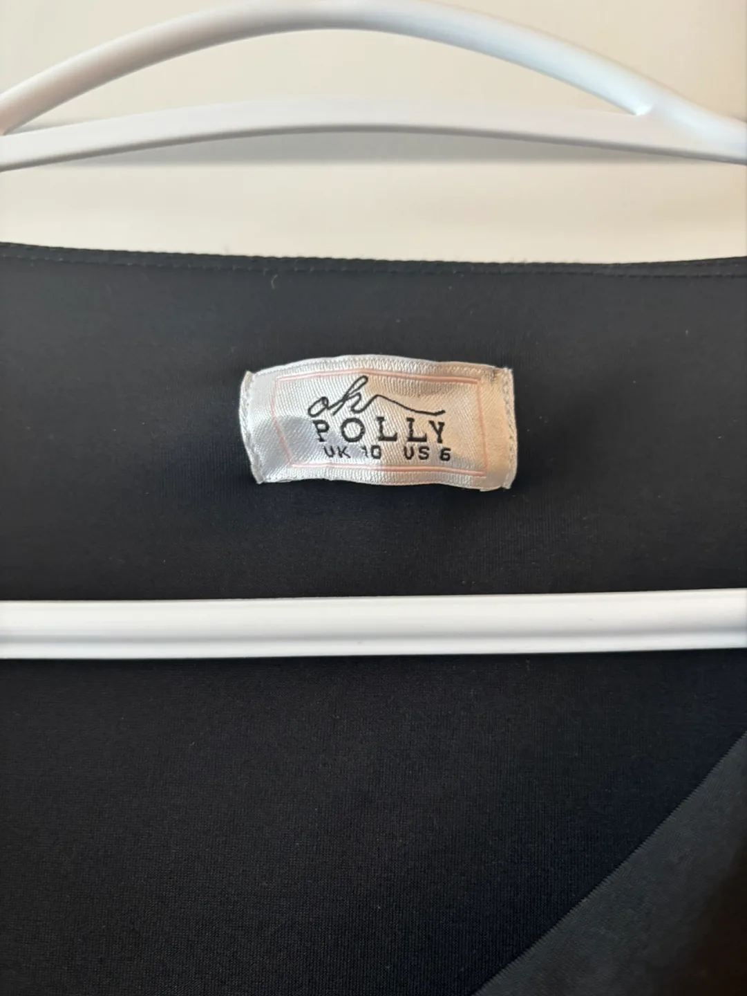 Oh Polly Black Mini Dress Size 6 image indicator(3)