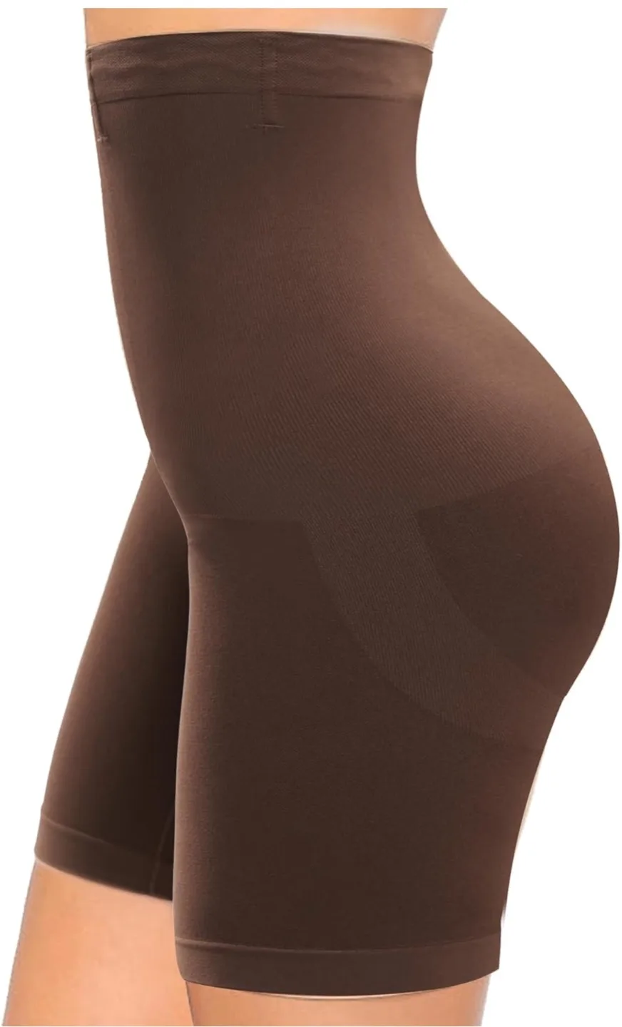ATT Lady Shapewear High-Waisted Thigh Slimmer - 3XL - Coffee thumbnail