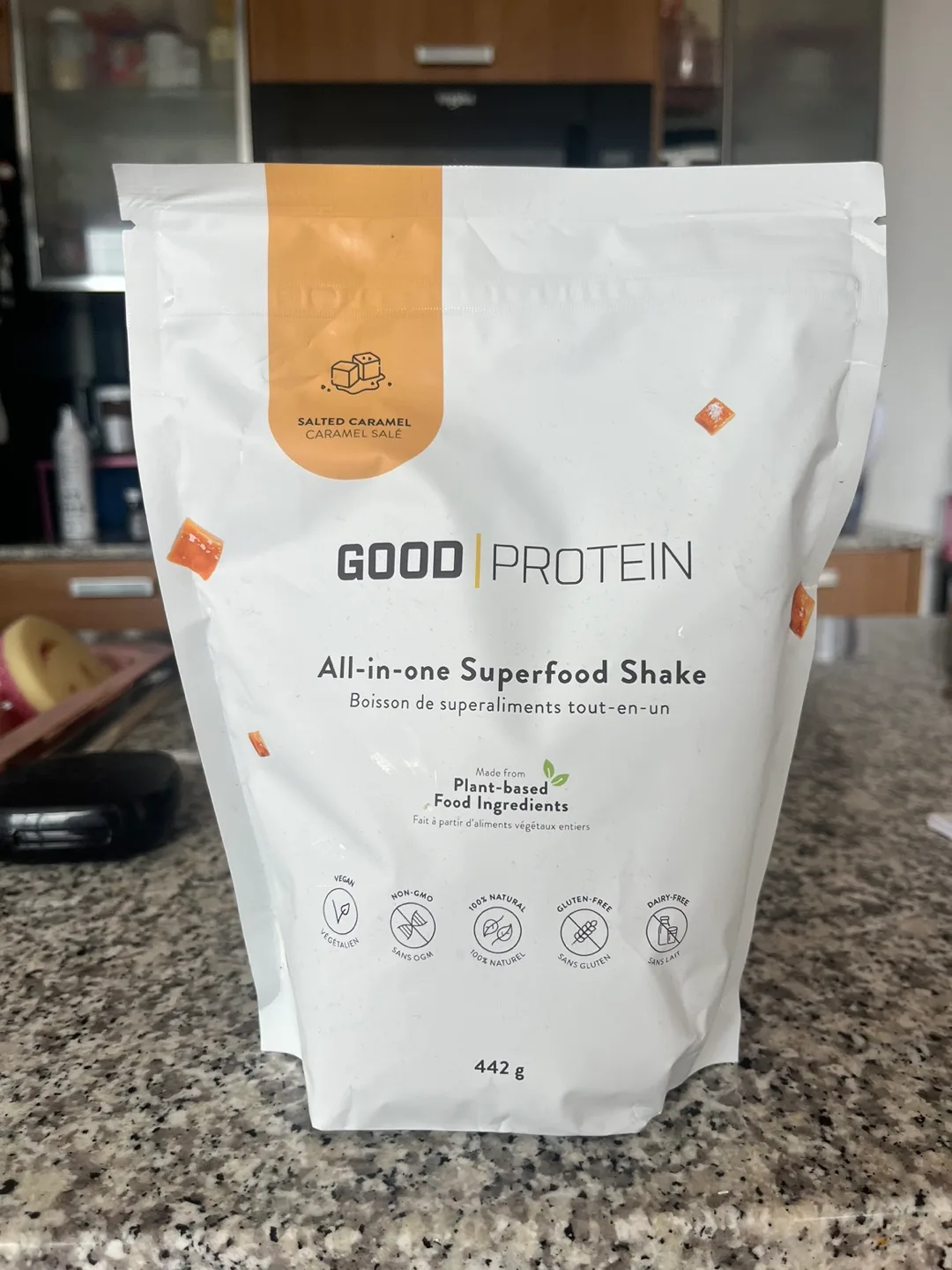 Brand New Good Protein Salted Caramel All-in-One Superfood Shake thumbnail