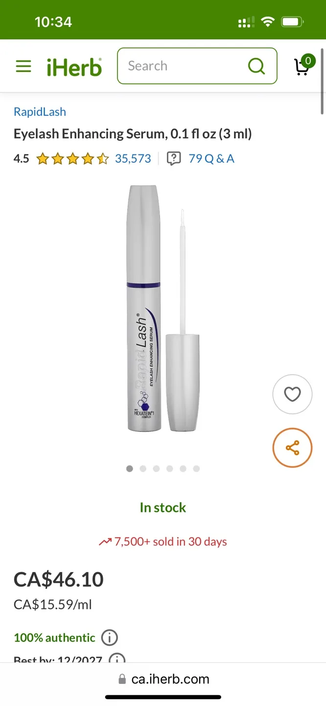 ‼️MOVING SALE‼️Brand New RapidLash Eyelash Enhancing Serum image indicator(4)