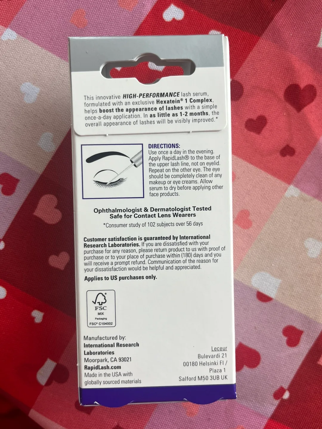 ‼️MOVING SALE‼️Brand New RapidLash Eyelash Enhancing Serum image indicator(2)