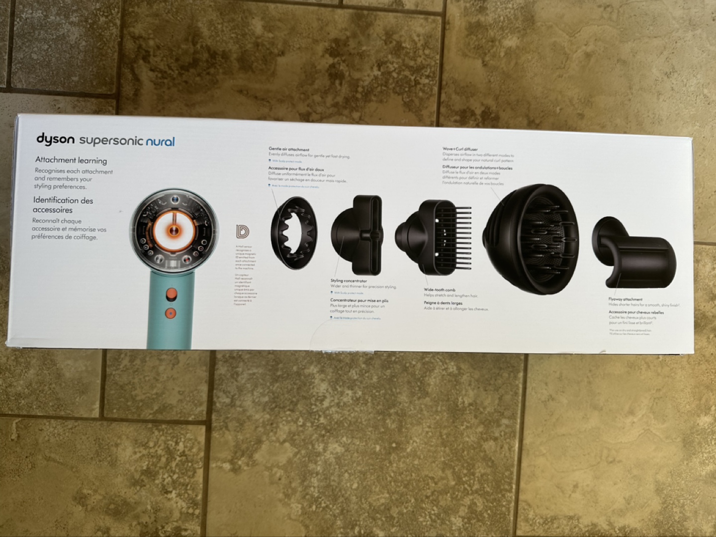 Dyson Supersonic Nural Hair Dryer in Aqua New - photo 3
