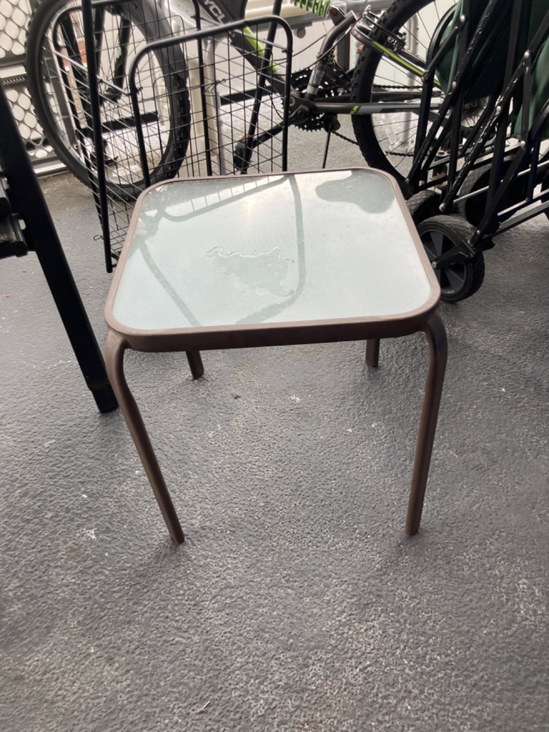 Outdoor Patio Chairs (2) and Side Table Set - photo 2