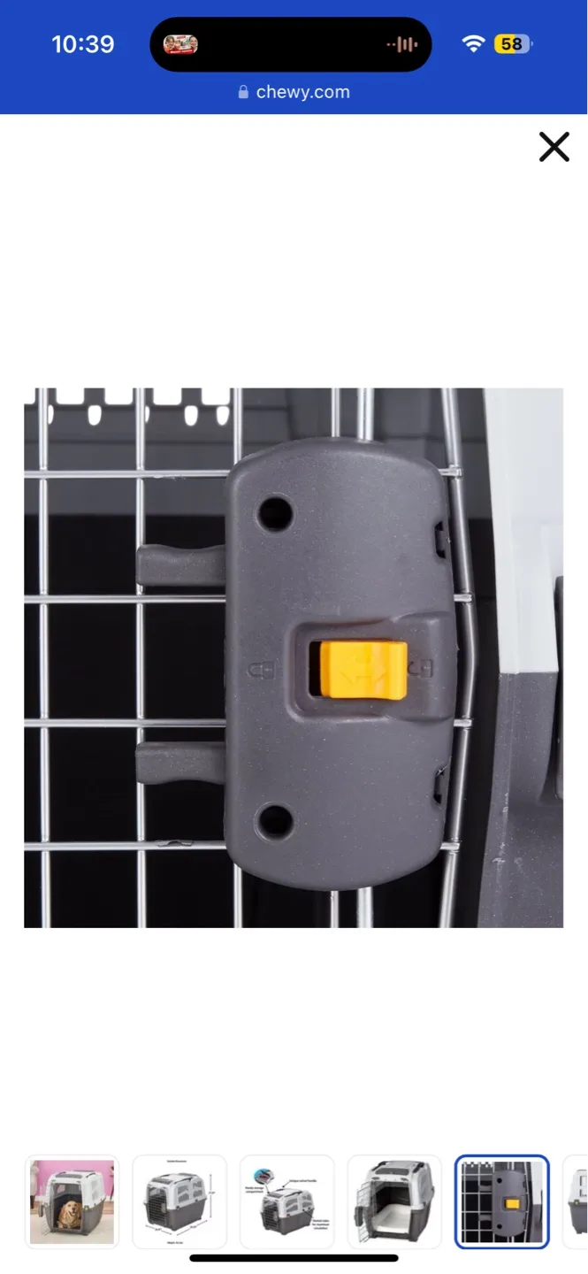 Pets Skudo Big Plastic Pet Carrier / Transport Box / Kennel image indicator(3)