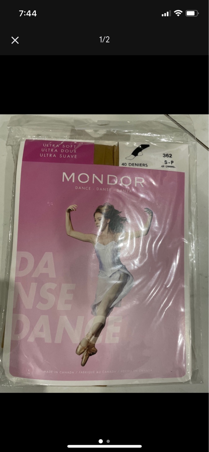 Mondor Dance Tights - Size S-P, 40 Denier