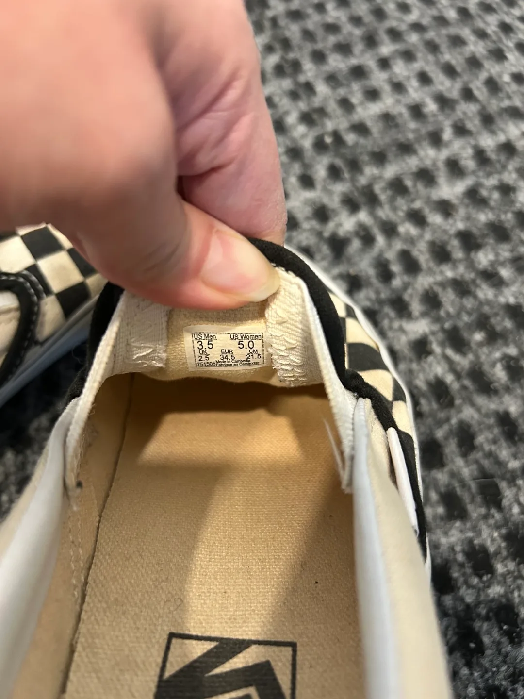 🧡Women's Vans Checkerboard Slip-Ons🧡 image indicator(5)