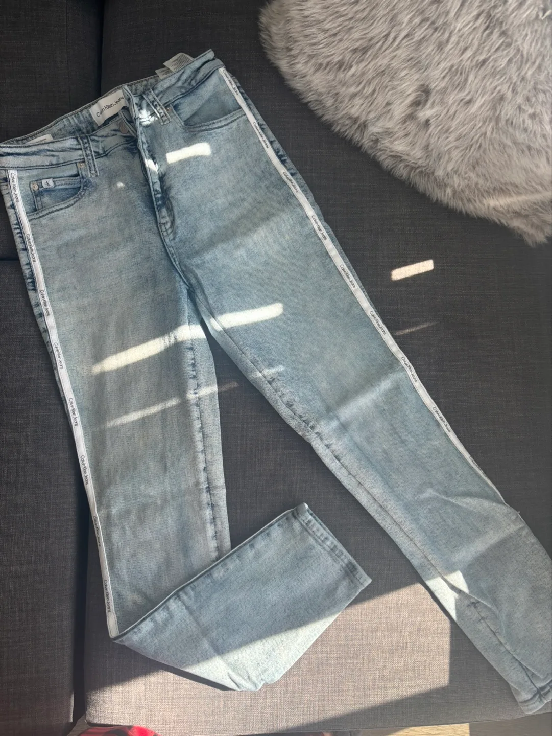 Calvin Klein Jeans High Rise Skinny Jeans thumbnail