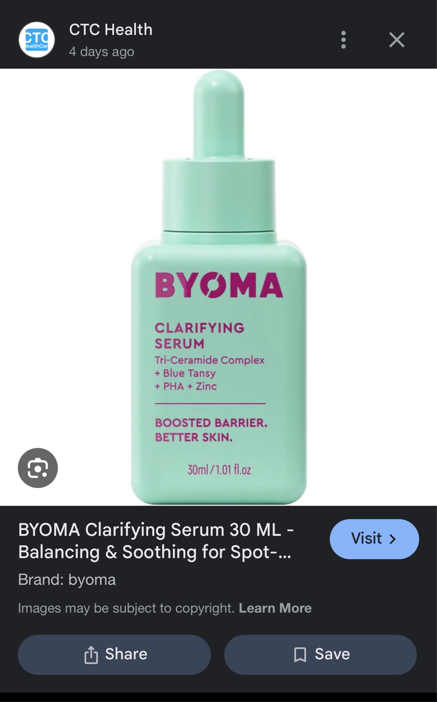 BYOMA Skincare Serums and Oil - 30ml - photo 3