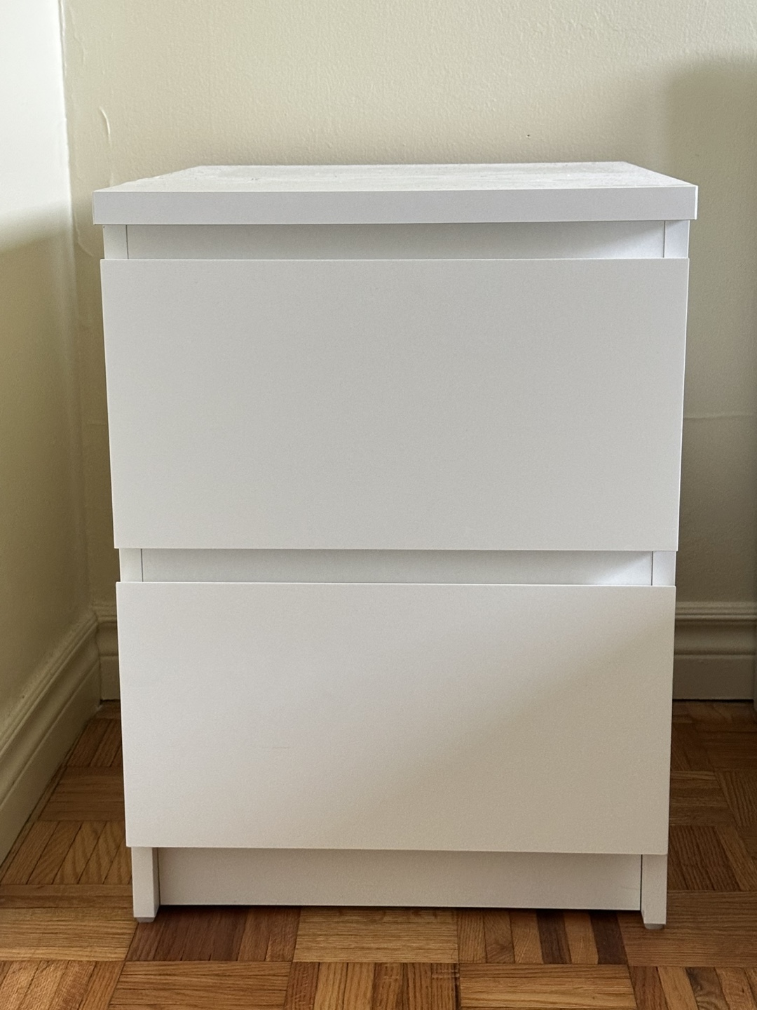 IKEA MALM White 2-Drawer Chest - photo 5