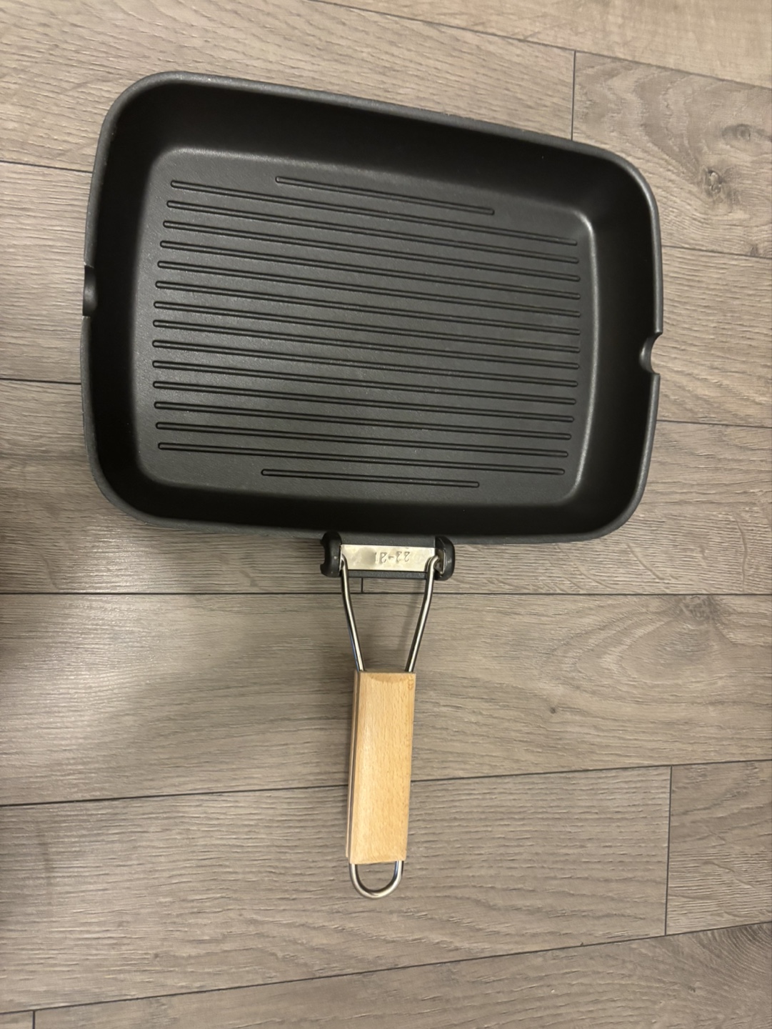 IKea Grill Pan with Wooden Handle - photo 2