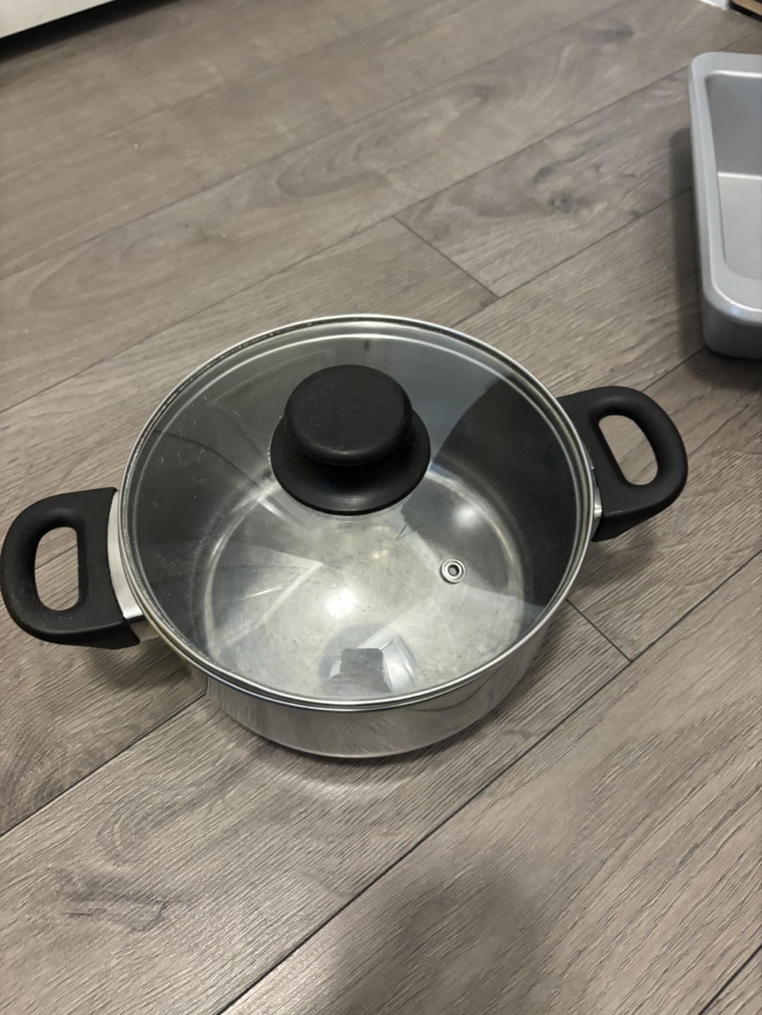 Stainless Steel Stock Pot with Lid - photo 2