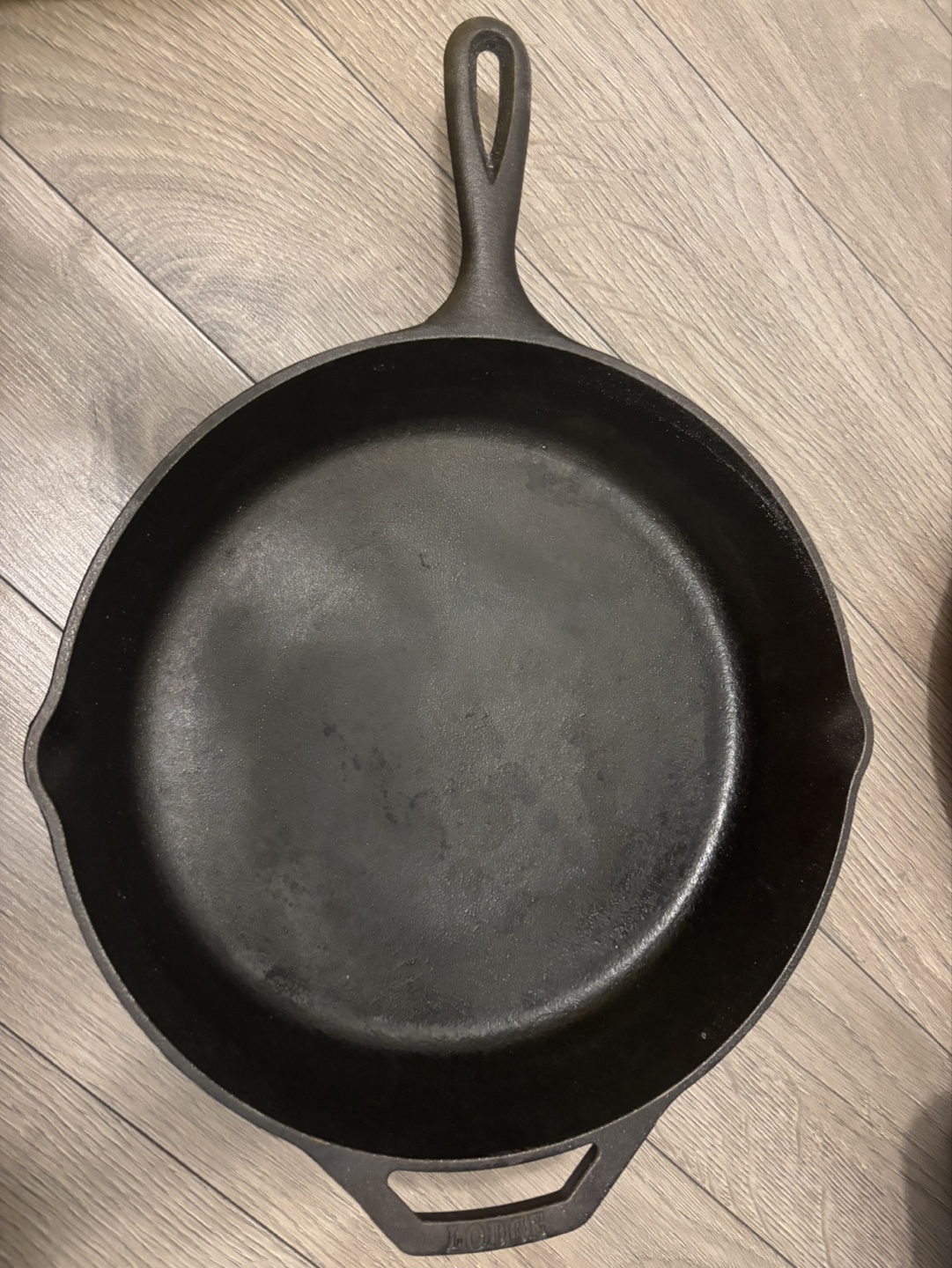 Vintage Lodge Cast Iron Skillet