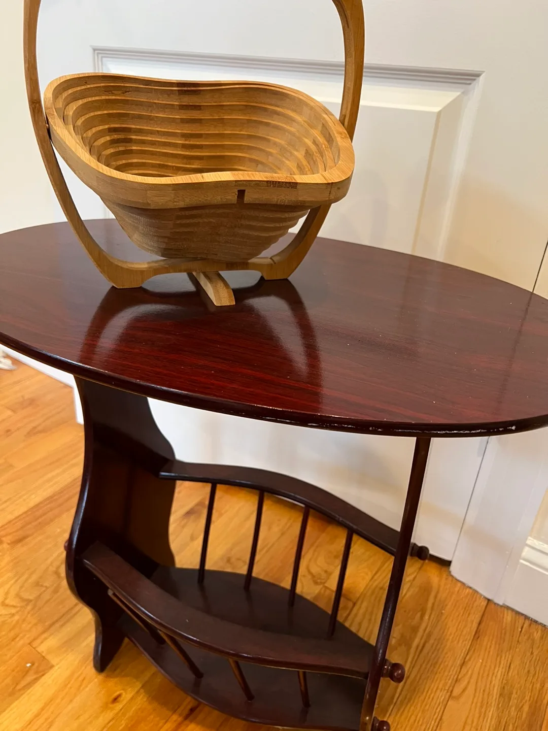 Ornate Gold Framed Oval Mirror & Matching Artwork image indicator(5)