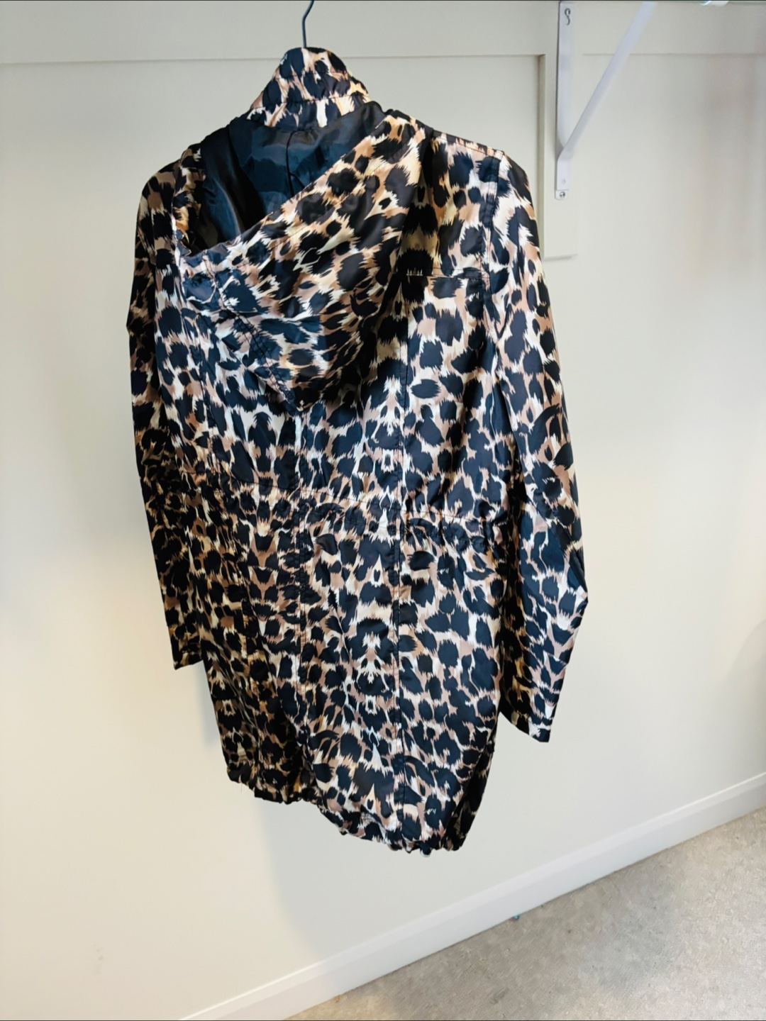 Leopard Print Rain Jacket - photo 2