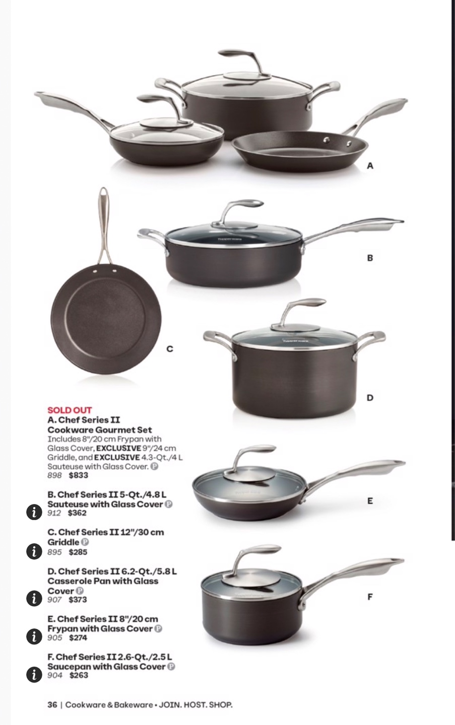 Tupperware Chef Series Cookware Set - photo 2
