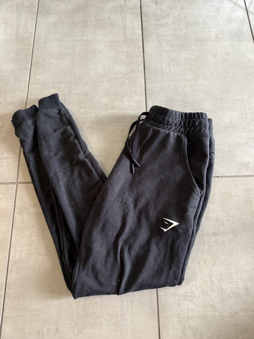 Gymshark Black Joggers - Size XS