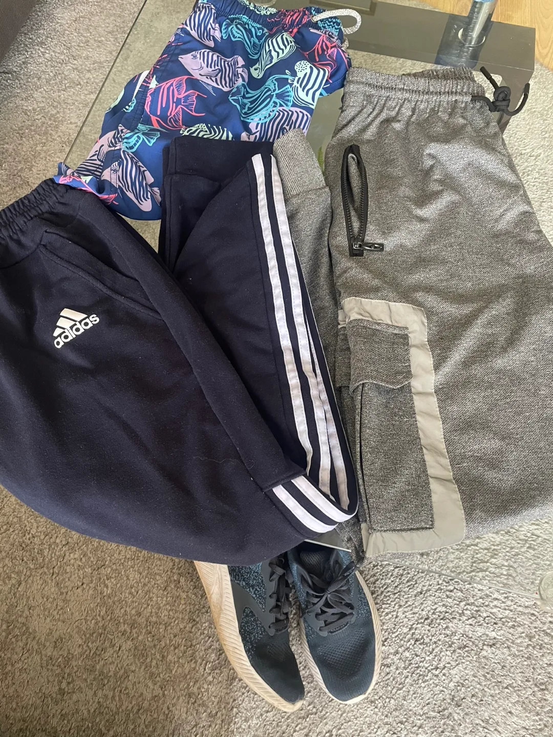 Boys' Clothing and Shoe Bundle - Adidas, Raptors, and More! image indicator(3)