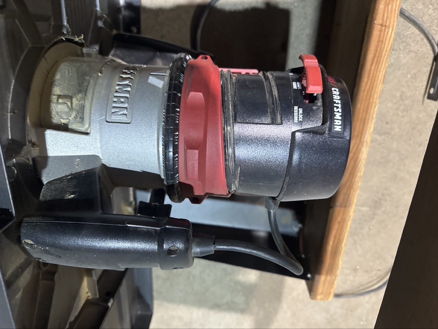 Craftsman Router Table with Bits - photo 2