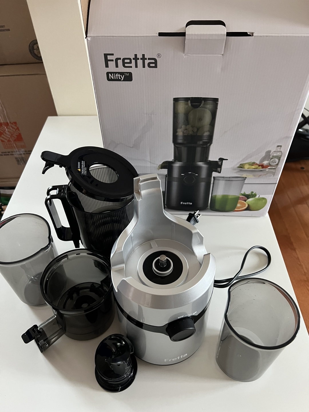 Fretta Niffy Slow Masticating Juicer - photo 2