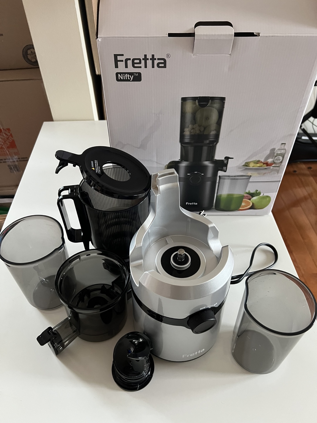 Fretta Niffy Slow Masticating Juicer