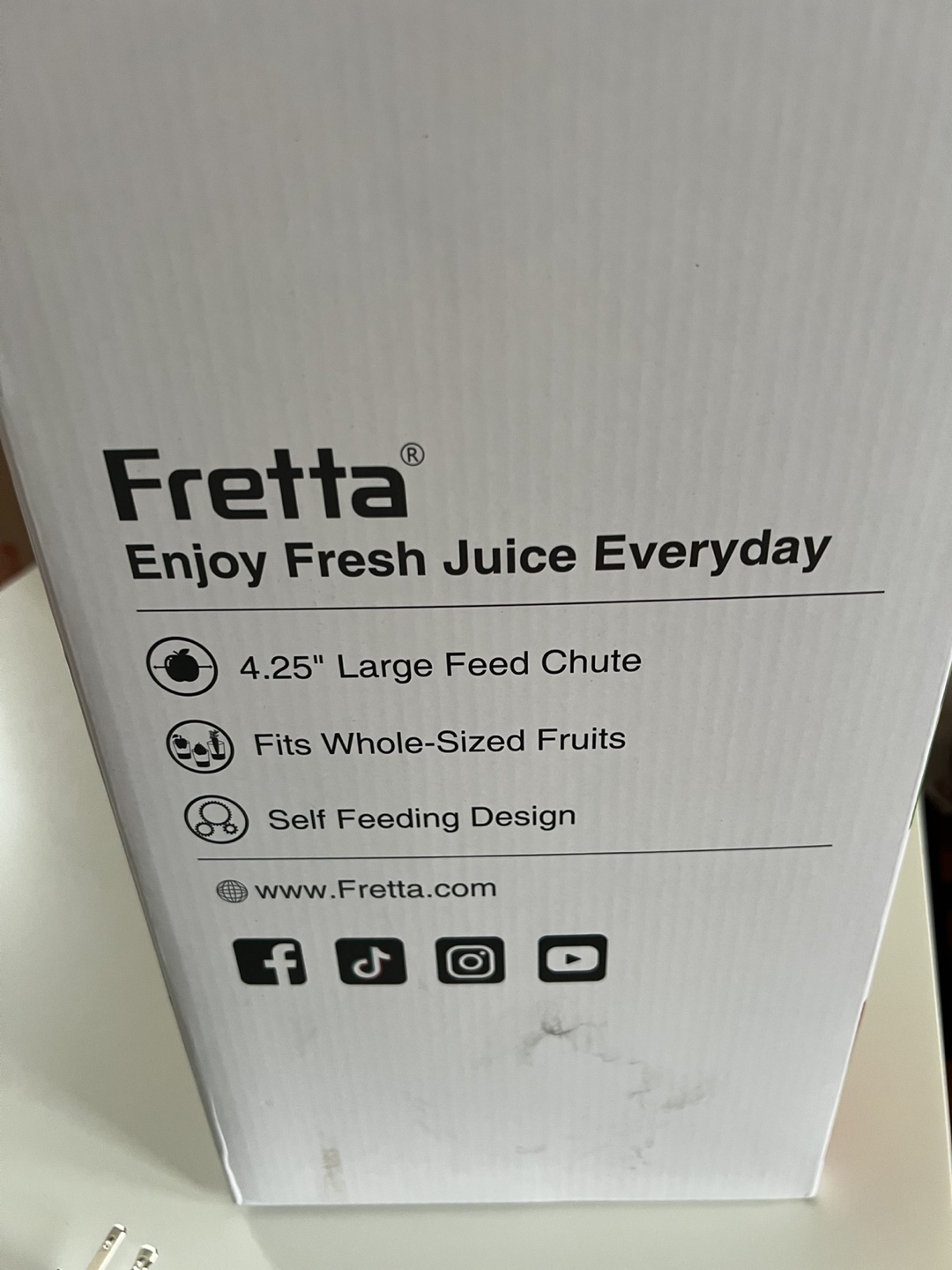 Fretta Niffy Slow Masticating Juicer - photo 4